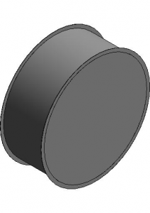 Клапан обратный морозостойкий КВП-120 НЗ(КОМ) EI120 круглый