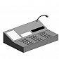 Пульт диспетчера С1 клавишным блоком DTM010