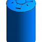 Пластиковая емкость14500л Б-SB17-1ВФЛ2-С